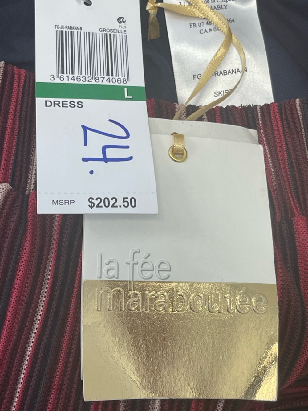 La Fée Maraboutée Rabana Midi Skirt, Size L - NWT - Picture 5 of 5